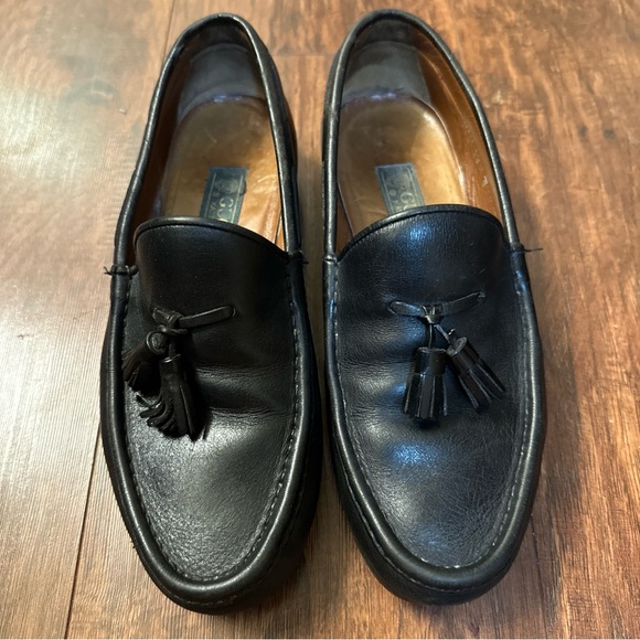 Gucci Vintage Tassle Leather Oxford Loafer Shoe Brown Size 40 - Picture 1 of 7